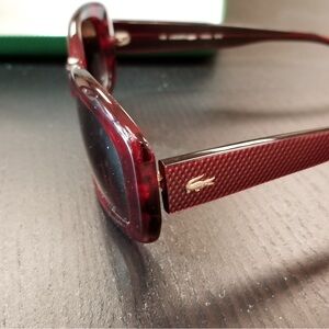 Lacoste Women's Dark Red Sunglasses